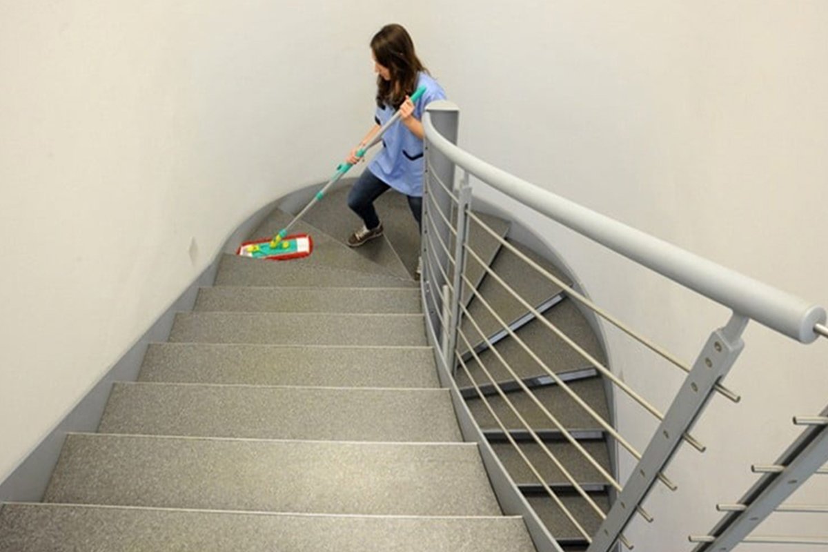 Zemin ve Merdivenlerde Kalıcı Parlaklık Etkisi